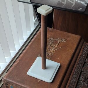 Paper Towel Holder with Stone Base